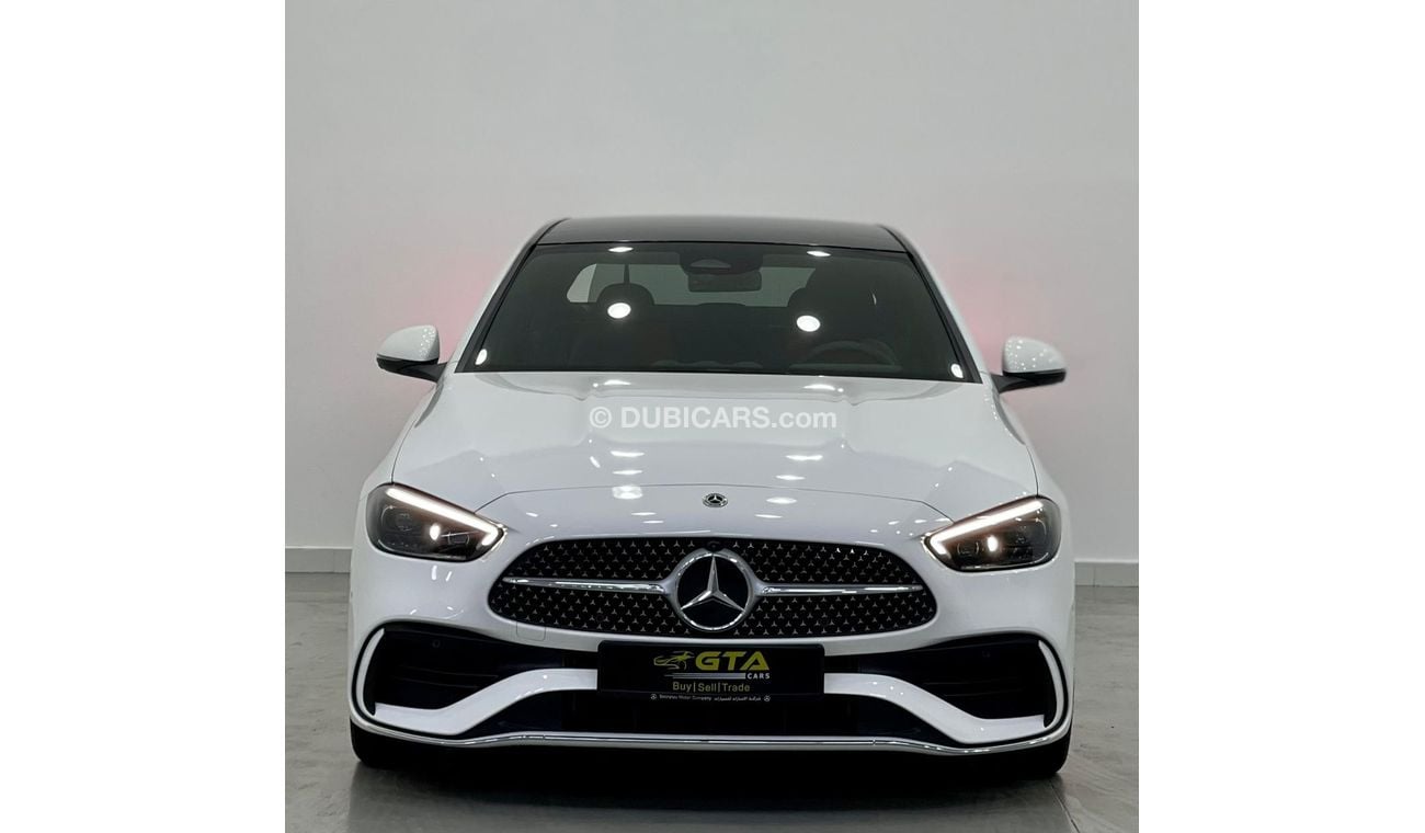 Mercedes-Benz C 200 2023 Mercedes-Benz C200 AMG Premium Plus, Mercedes Warranty 2027, Low Mileage, GCC