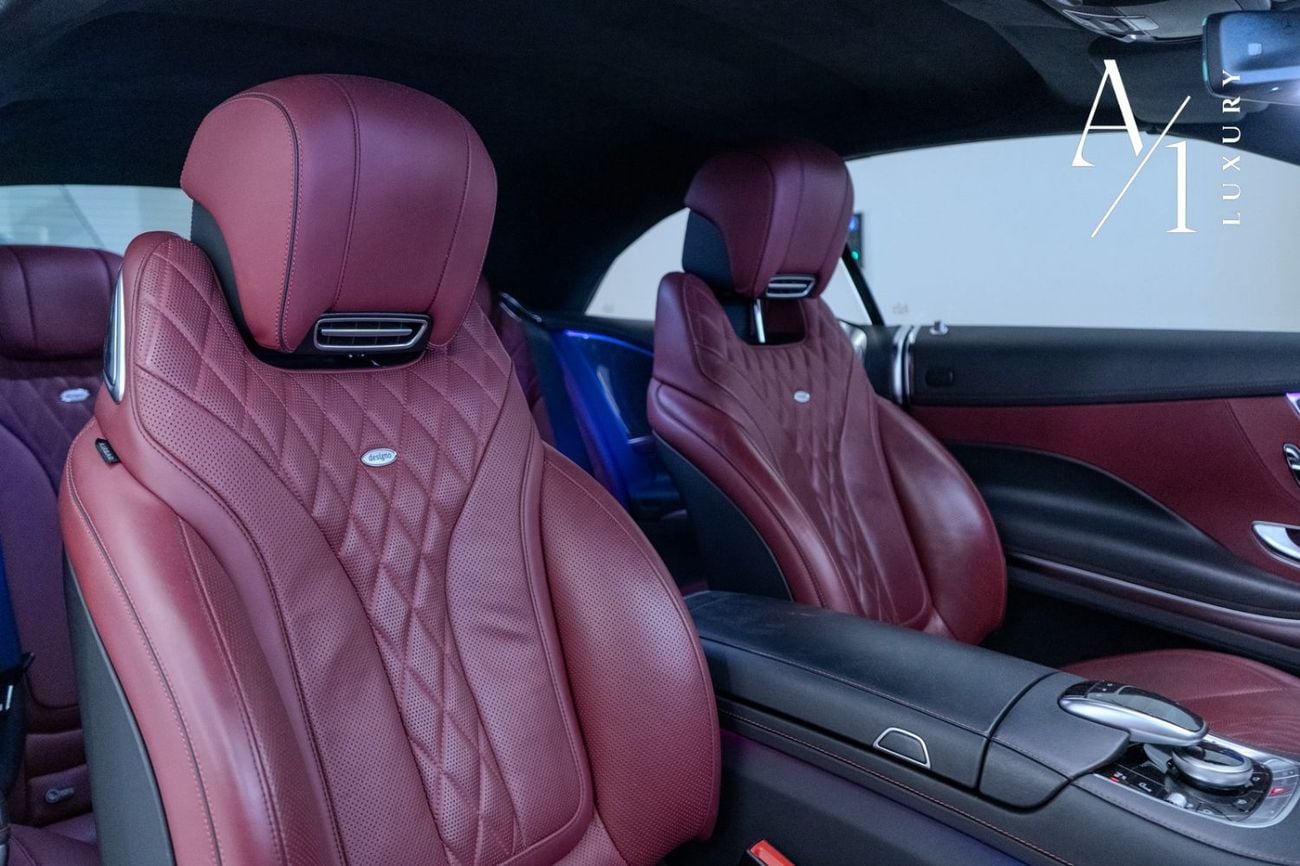 مرسيدس بنز S 560 كوبيه 2018 Mercedes Benz S560 Convertible V8, Service History, Fully Loaded, Excellent Condition, GCC Spec