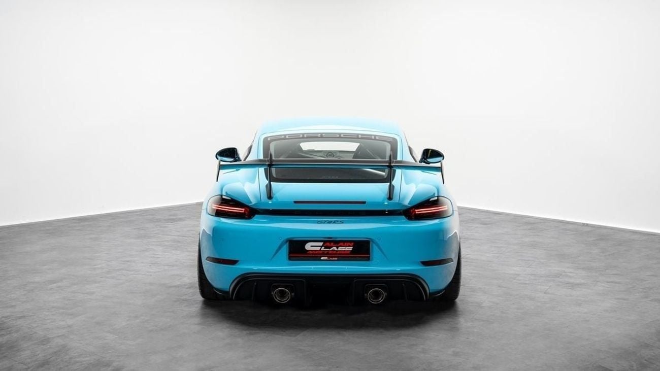 Porsche Cayman GT4 RS Weissach - 2025 - Euro Specs