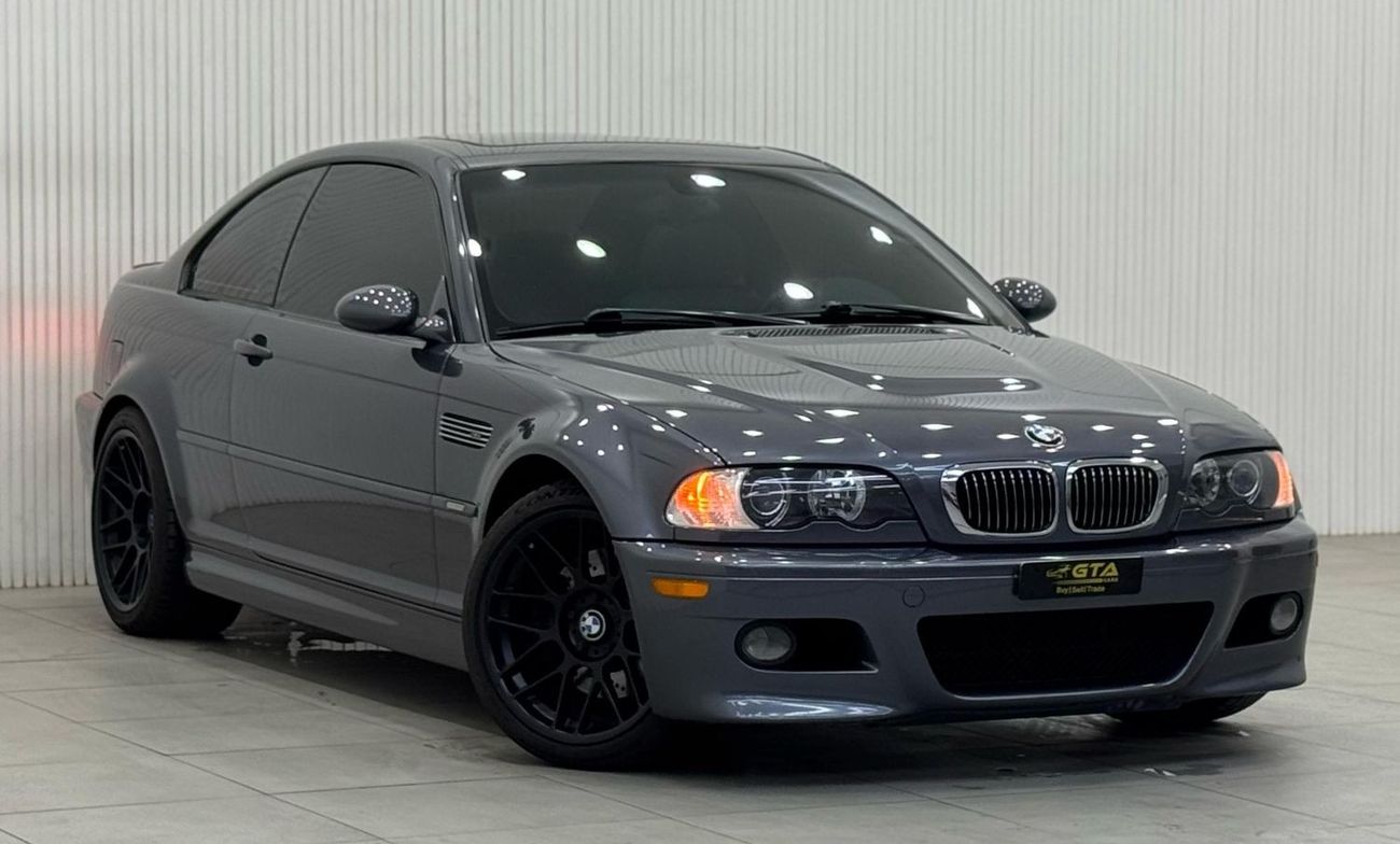 بي أم دبليو M3 E46 2003 BMW M3 E46 Coupe, 1 Of 1, Clean Tittle, Manual Transmission, Excellent Condition
