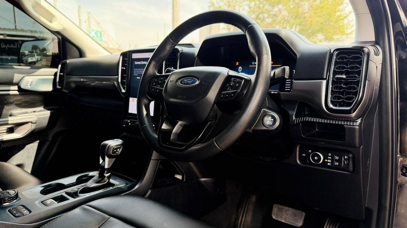 Ford Ranger 2023| 2.0L DIESEL ENGINE | AT | RHD | 4X4 HEAVY SPORTS BAR | ROOF MOUNTED LED LIGHTS | DIGITAL AC |