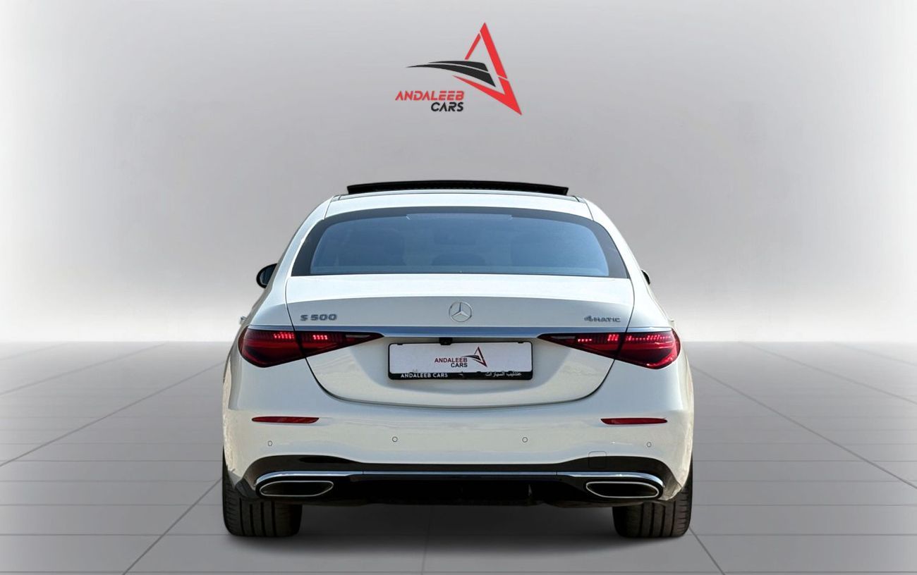 Mercedes-Benz S 500 4MATIC 3.0L I6 TURBO A/T | 2021 | GCC SPECS | Agency Warranty Until December 2026 | AED 5,360 per mo