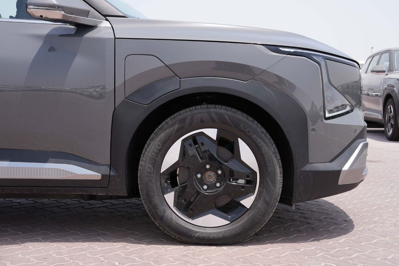 كيا EV5 2024 KIA EV5 LAND 530 - رمادي من الداخل أسود وأزرق | للتصدير فقط