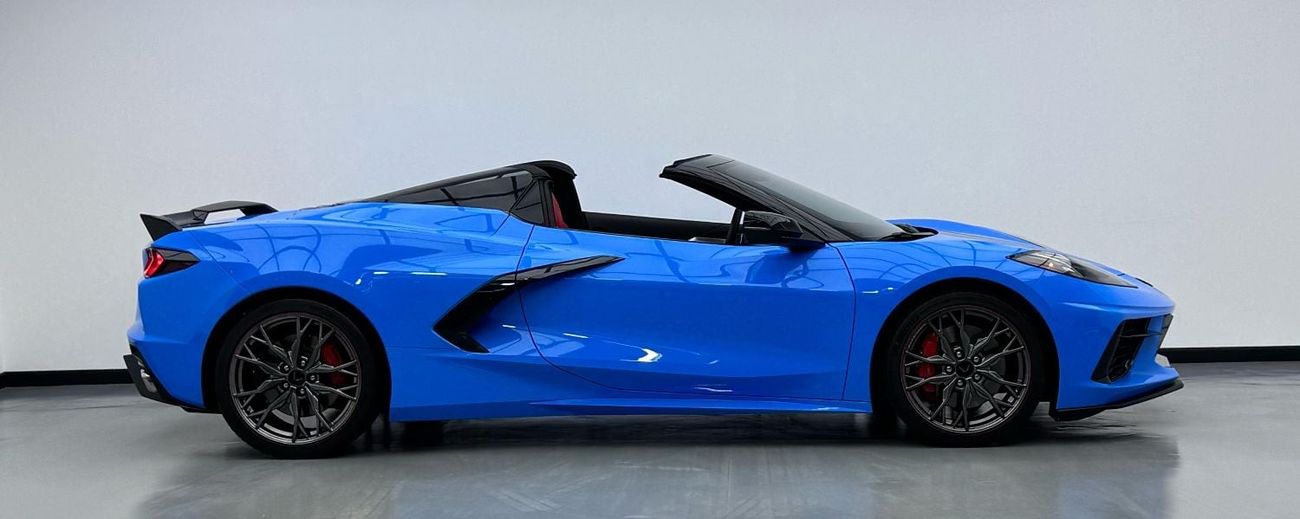 شيفروليه كورفت 3LT 6.2L (490 HP) Convertible 2024 Chevrolet Corvette Stingray Z51 3LT, 2027 Chevrolet Warranty, Ful