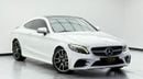 Mercedes-Benz C 300 Coupe 2019 Mercedes-Benz C300 Coupe,Nov/2025 Agency Warranty, Agency Full Service History, GCC