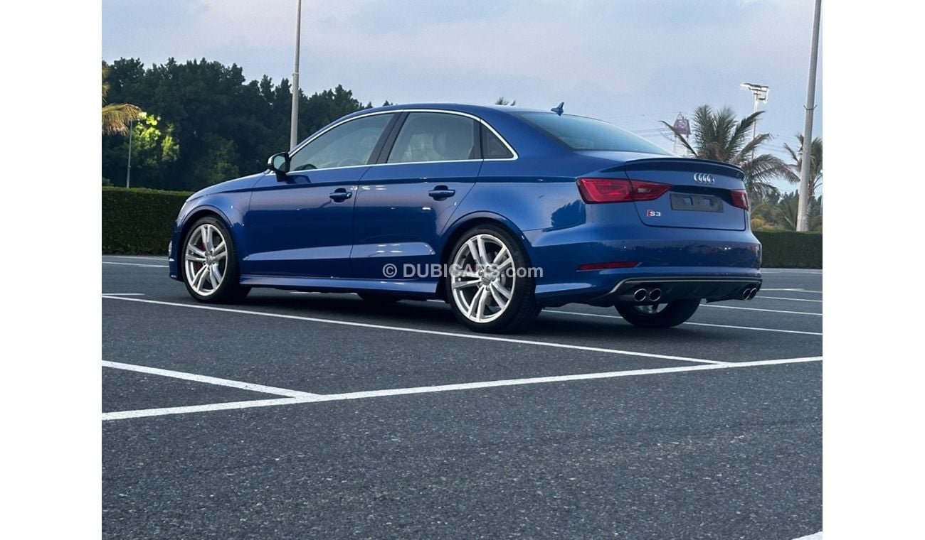 Audi S3 MODEL 2016 GCC CAR PERFECT CONDITION INSIDE AND OUTSIDE FULL OPTION SUN ROOF