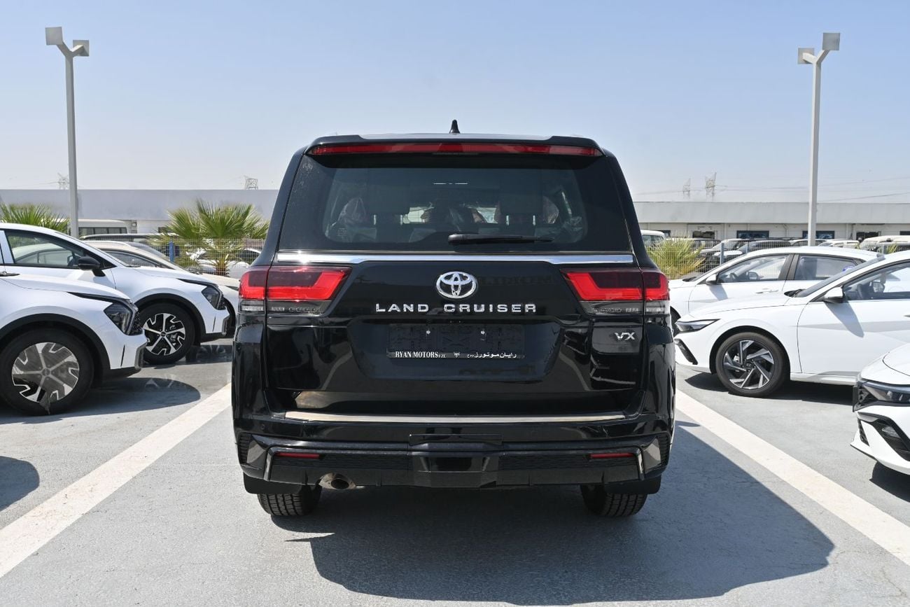تويوتا لاند كروزر VX 4.0L V6, 4WD, Color Black inside Black, Model 2026