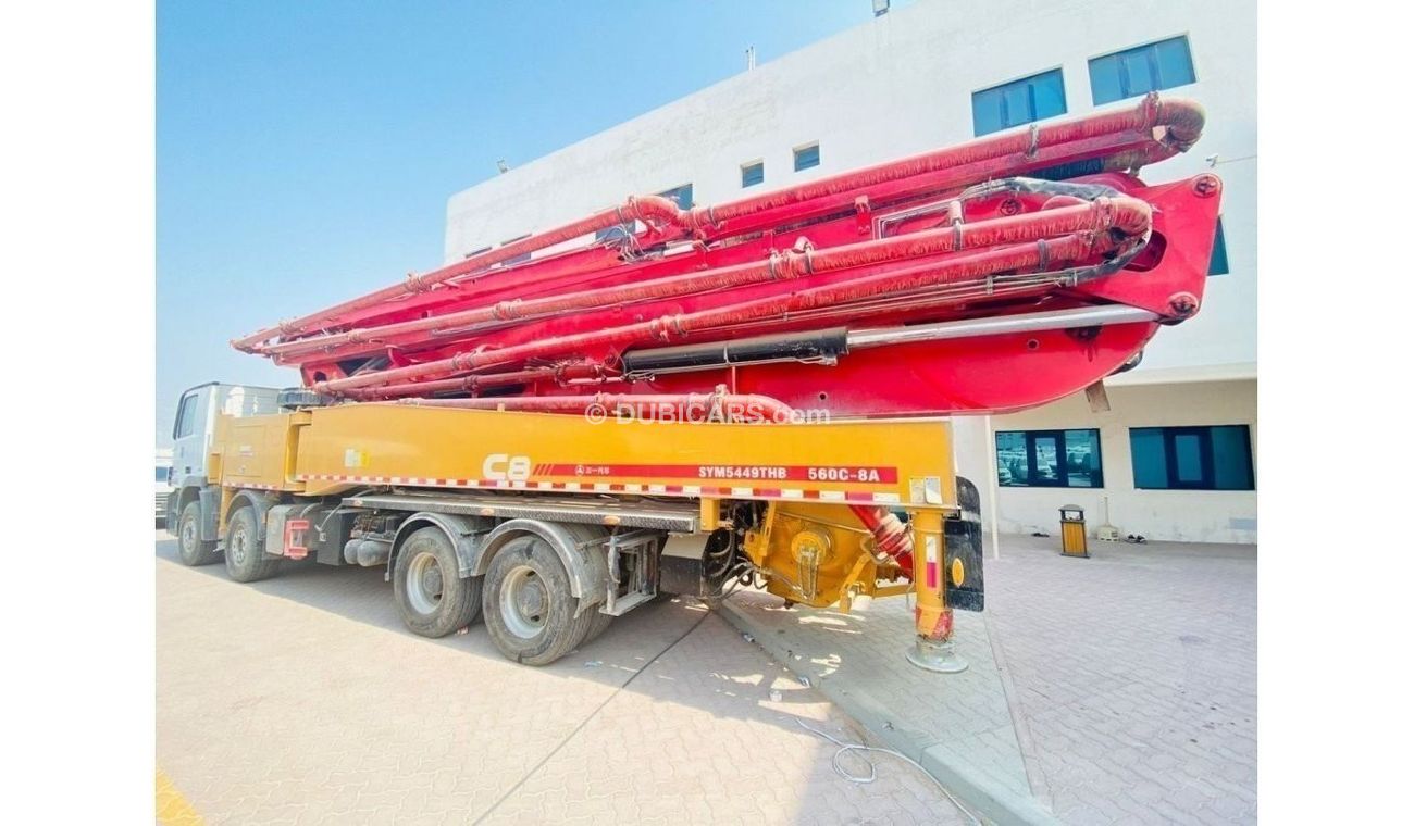 s 2019 Sany Actros concrete pump truck
