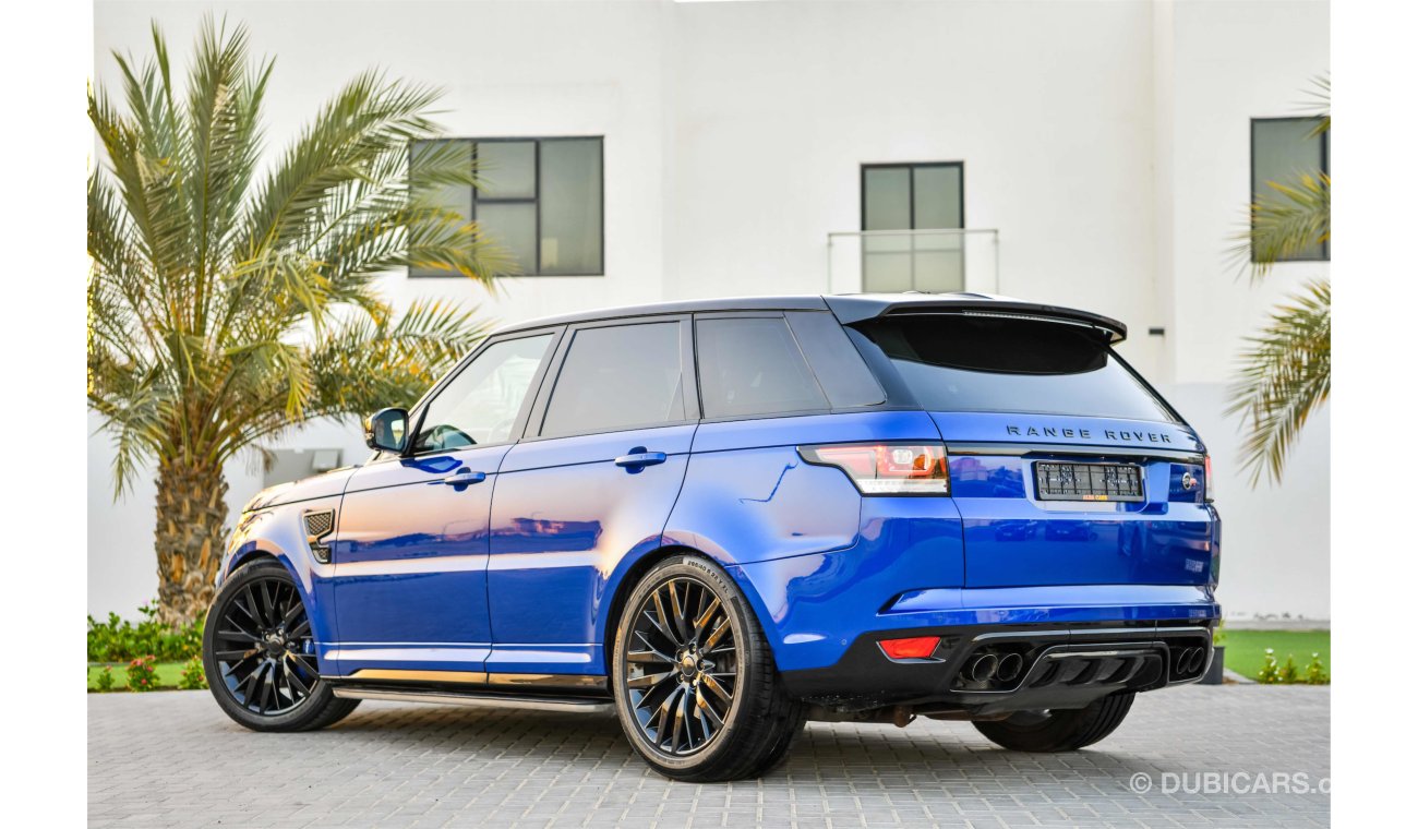 Land Rover Range Rover Sport SVR Supercharged - Warranty! - GCC - AED 6,114 PER MONTH - 0% DOWNPAYMENT
