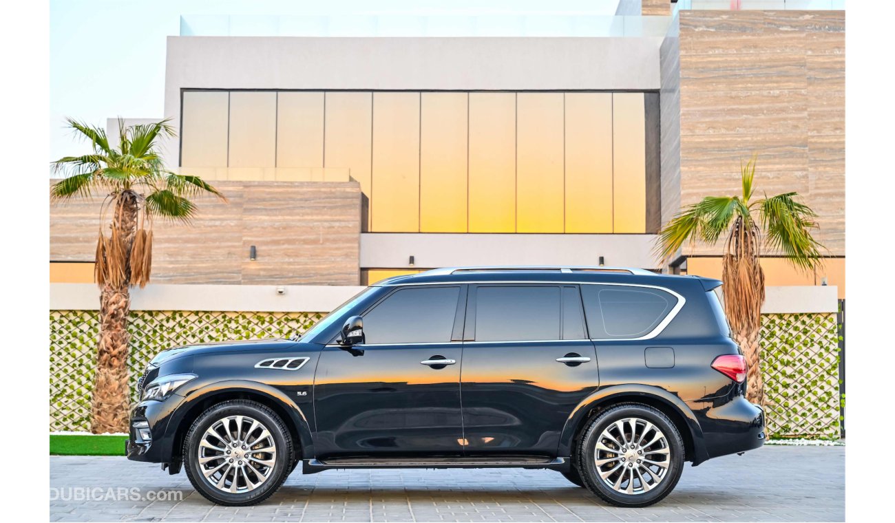 إنفينيتي QX80 5.6L V8 | 2,722 P.M | 0% Downpayment | Full Option | Perfect Condition