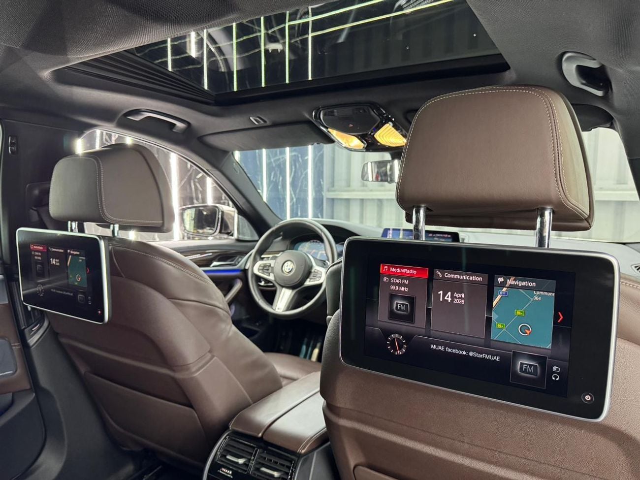 BMW M550i Std 4.4L 4.4 L,V8 | One Owner | Excellent |GCC Specs