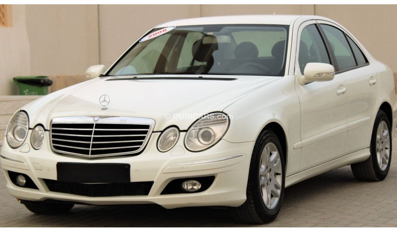 مرسيدس بنز E200 مرسيدس E200 2008 خليجي بحالة ممتازة بدون حوادث نظيفه جدا من الداخل والخارج