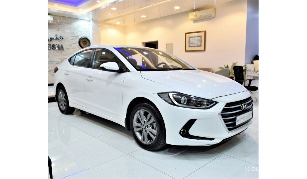 Hyundai Elantra EXCELLENT DEAL for our Hyundai Elantra 2018 Model!! in White Color! GCC Specs