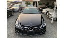 مرسيدس بنز E 550 وارد اليابان بطاقة جمركية  E550 CUOPE KIT AMG 2010