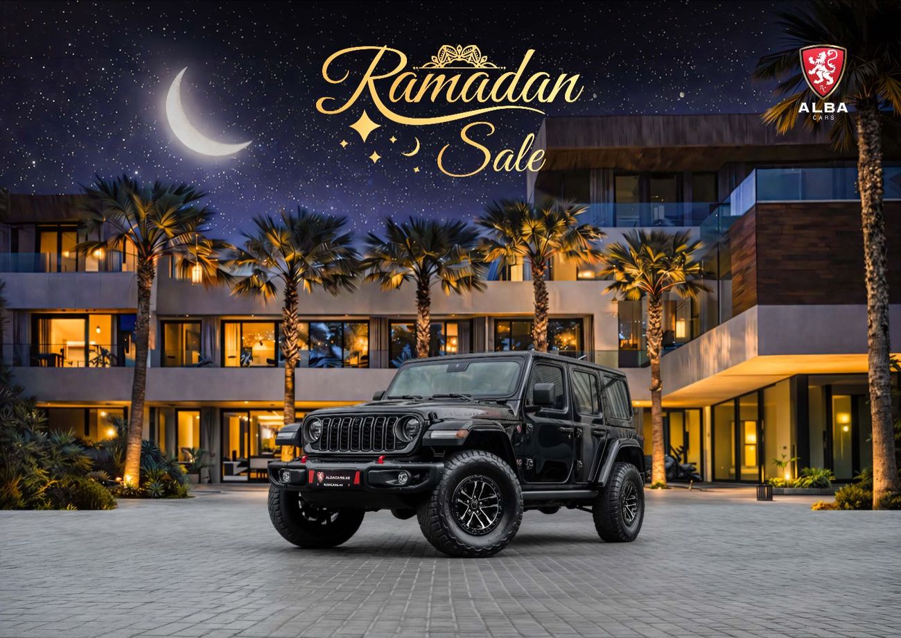 Jeep Wrangler Wrangler Unlimited Rubicon | 4,309 P.M | 0% Downpayment | Jeep Warranty + Service! | Ramadan Offer!