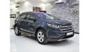 Ford Edge SE EXCELLENT DEAL for our Ford Edge ECOBOOST ( 2016 Model! ) in Blue Color! GCC Specs