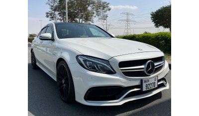 Mercedes-Benz C 63 AMG 2016 Mercedes  c63S Japanese  full options  with services  history  1 year warranty clean car