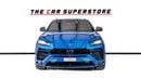 Lamborghini Urus STD 4.0T V8 Blue Eleos-Lamborghini Warranty-Full Carbon Fiber Interior-Bi-Colour Leather