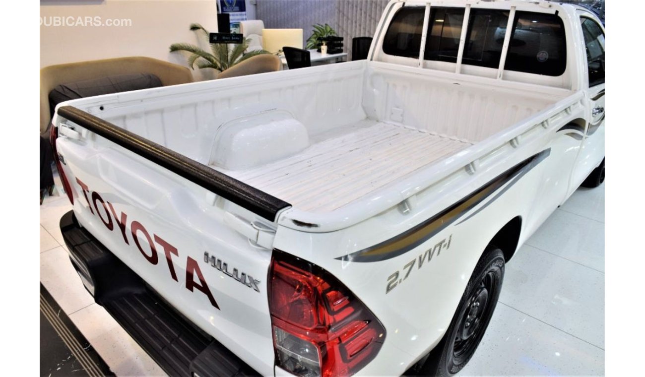 تويوتا هيلوكس VERY CLEAN AND IN A PERFECT CONDITION Toyota Hilux GL 2.7L VVT-i Single Cabin 2018 Model!! in White 