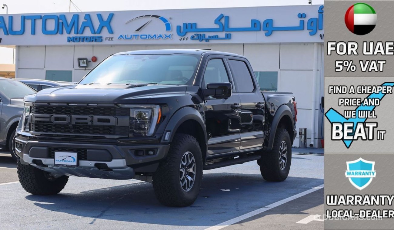 Ford Raptor Raptor Ecoboost Performance 3.5L V6 4X4 , 2022 , 0Km , With 3 Years or 100K Km Warranty