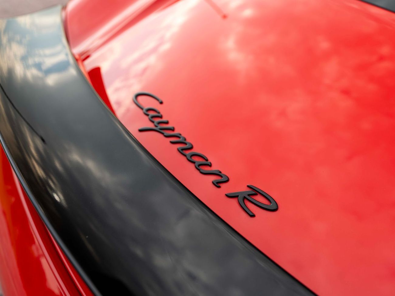 Porsche Cayman R 3.4L