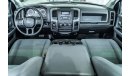 RAM 1500 2017 Dodge Ram 1500 5.7L V8 Hemi, Blackline Pack, Single Cab / Full Dodge Service History & Extended