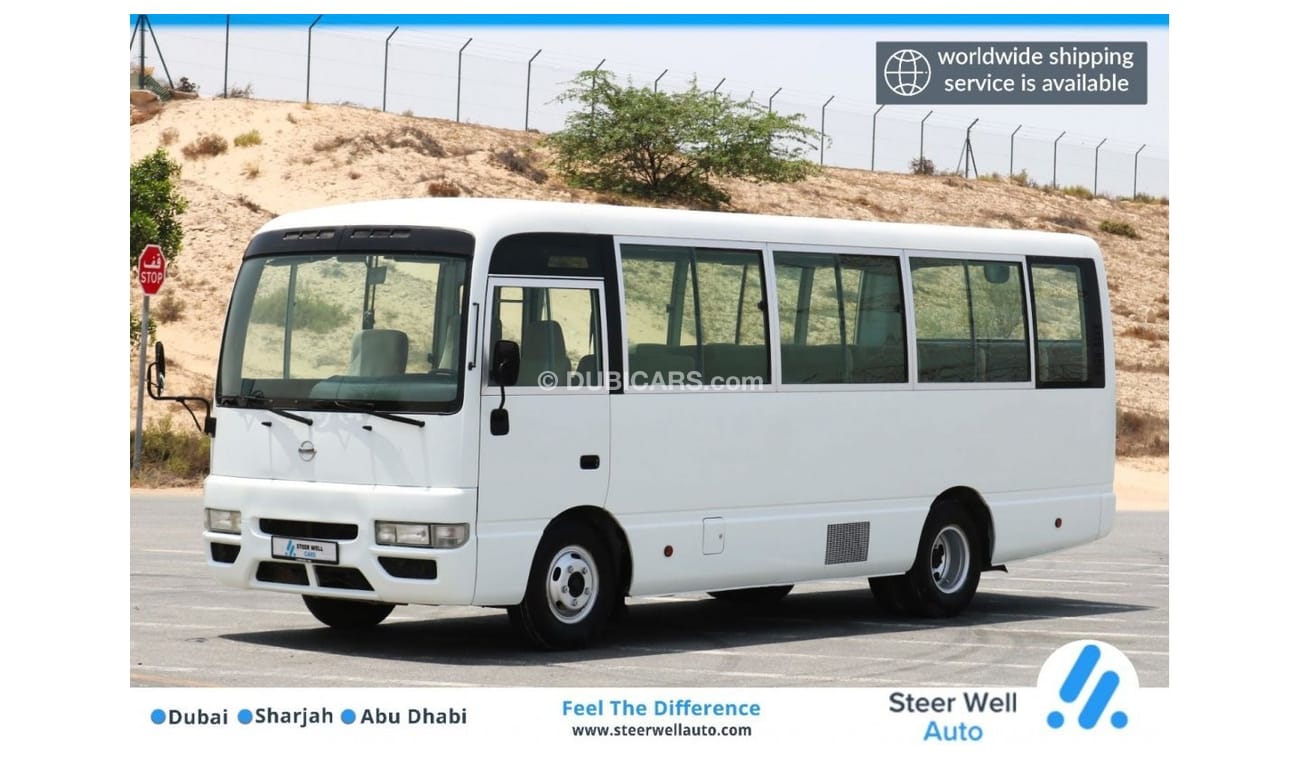 نيسان سيفيليان 2014 | NISSAN CIVILIAN A/C 30 SEATER BUS WITH GCC SPECS AND EXCELLENT CONDITION