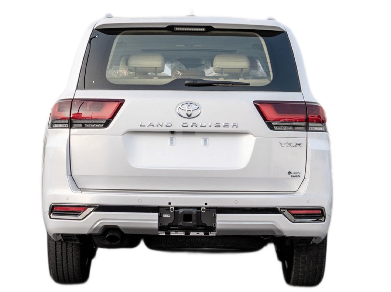 Toyota Land Cruiser ECT0114 - Toyota LC300 VXR  - 3.5L Hybrid Auto White with Beige 2025