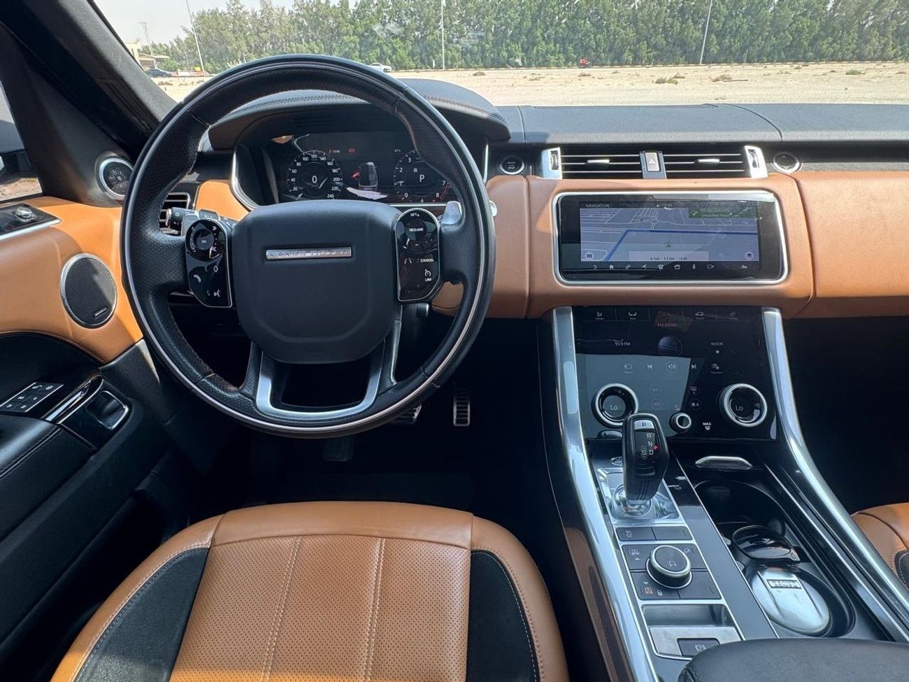 لاند روفر رينج روفر سبورت 2020Range Rover Sport HSE Dynamic V6 GCC Full Agency History