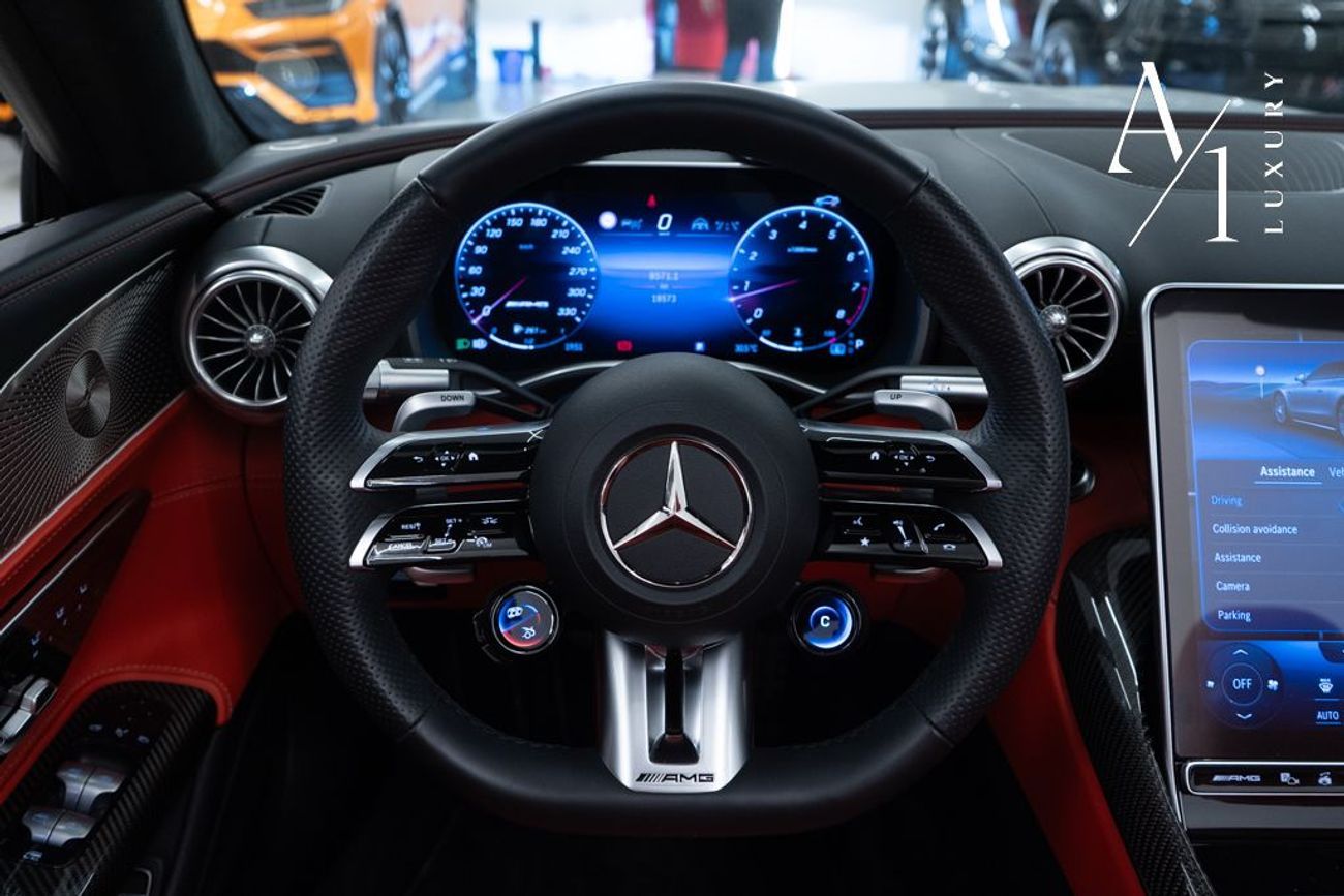 مرسيدس بنز SL 55 AMG Roadster 4Matic+ 2022 Mercedes Benz SL55 AMG 4MATIC+ Roadster, Mercedes Warranty + Service Pack, Ful