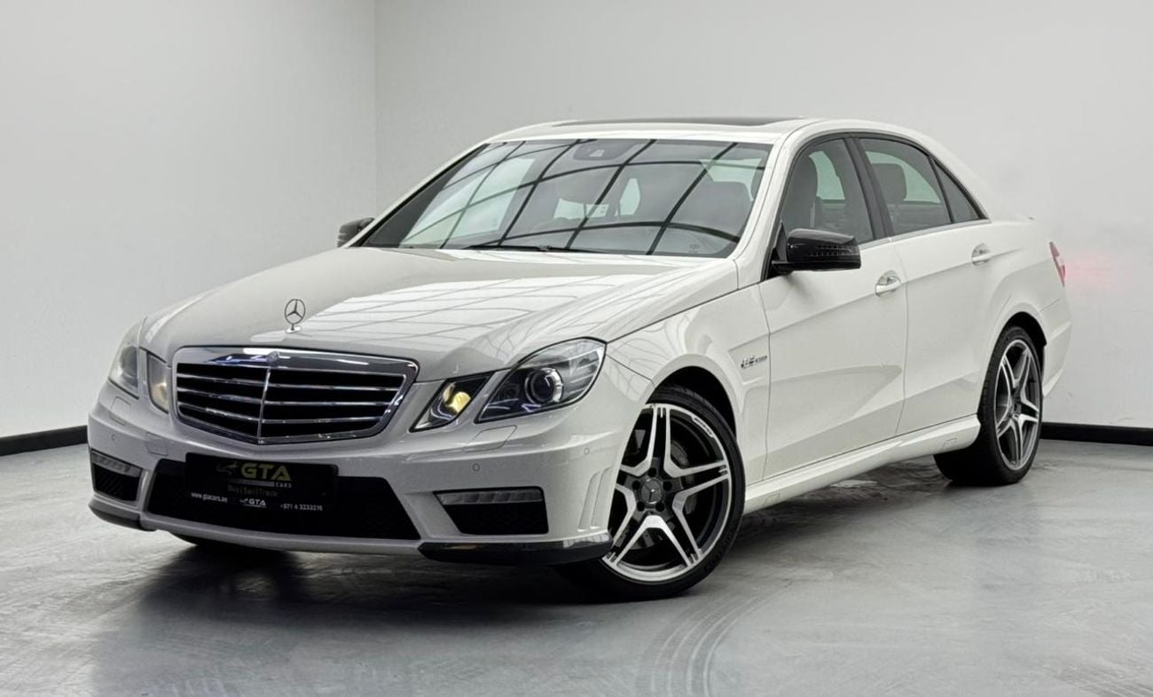 مرسيدس بنز E 63 AMG 2011 Mercedes Benz E63 AMG, 3 Years Mercedes Service Pack, Full Mercedes Service History, GCC