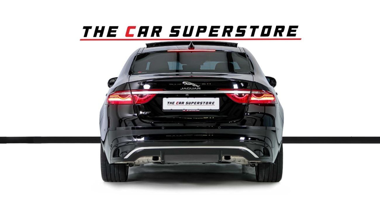 Jaguar XF R-Sport 3.0L Al Tayer Full Service History-Red/Black Full Leather Interior-Premium Sound System