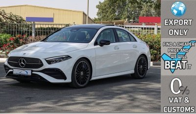 Mercedes-Benz A 200 AMG New Facelift , Night Package , Euro.6 , 2024 GCC , 0Km , (ONLY FOR EXPORT)