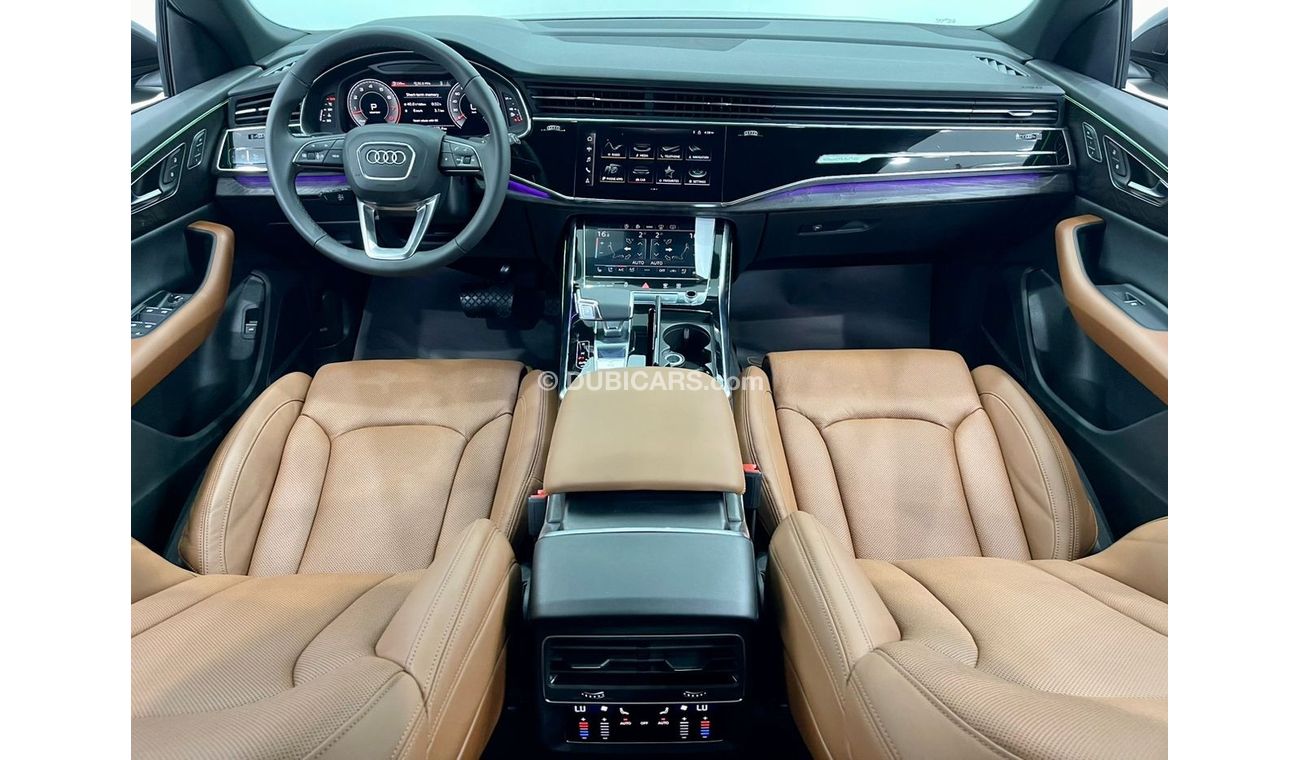 Audi Q8 55 TFSI quattro 2022 Audi Q8 55 TSFI Quattro S-Line Package, Warranty + Service Contract, GCC