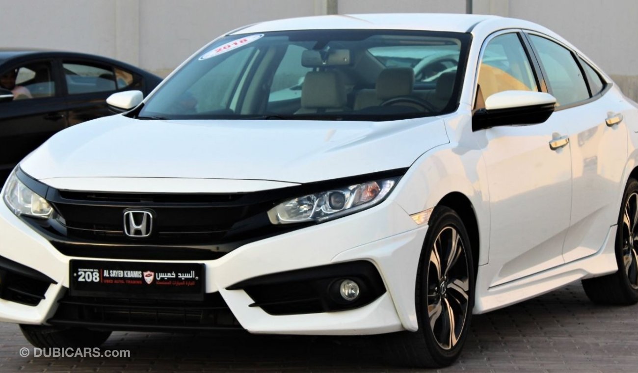 Honda Civic Honda Civic 2018 in excellent condition without accidents No. 2, very clean from inside and outside