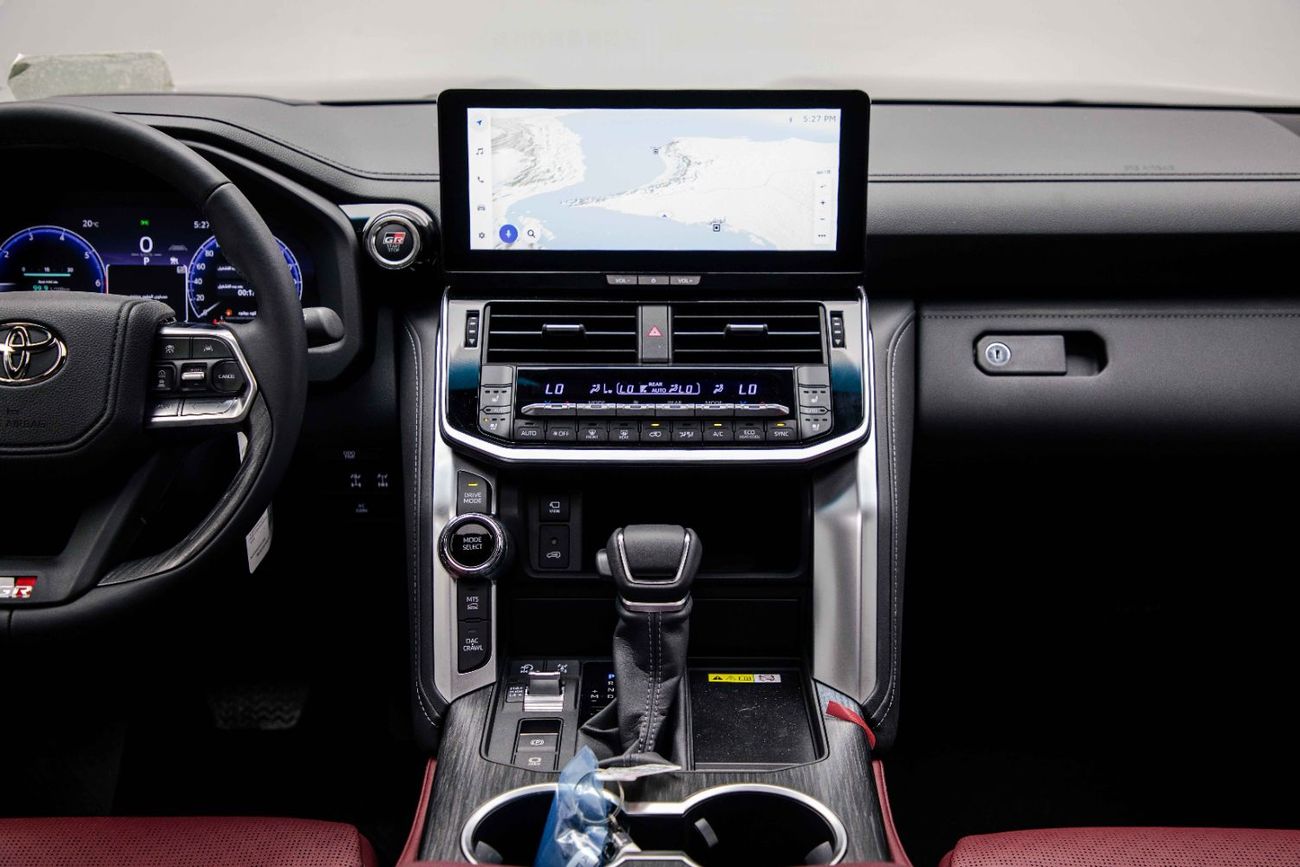 تويوتا لاند كروزر GRS 3.5L - Black Inside Maroon | Export Only