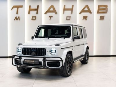 Mercedes-Benz G 63 AMG 4MATIC SUV 2024 | Matte White | Low Mileage | Perfect Condition