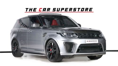 Land Rover Range Rover Sport SVR 5.0L (550 HP) Carbon Edition-Low Mileage-Warranty Service Contract Available-Mint Condition