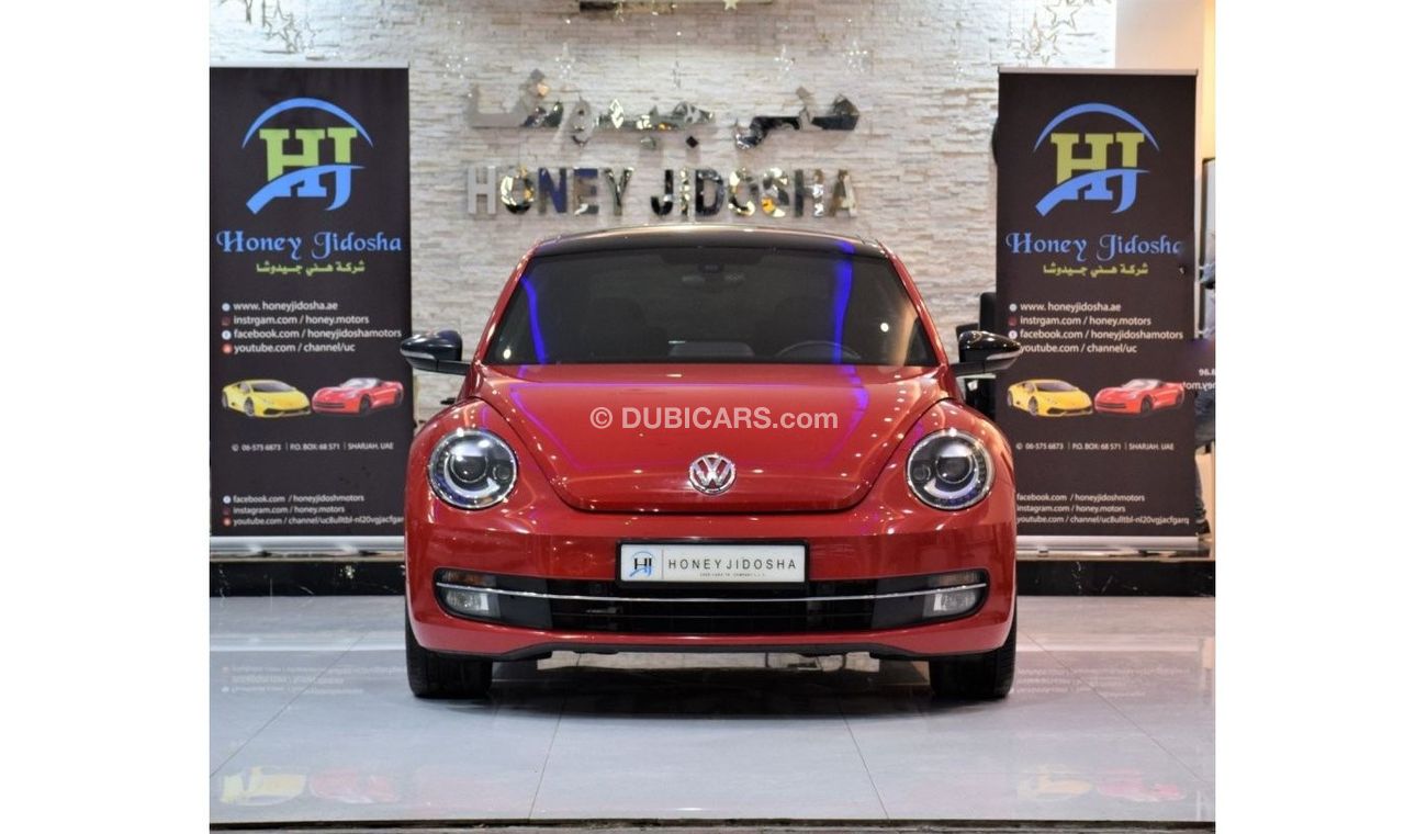 Volkswagen Beetle Turbo S Turbo S EXCELLENT DEAL for our Volkswagen Beetle TURBO ( 2015 Model! ) in Red Color! GCC Spe