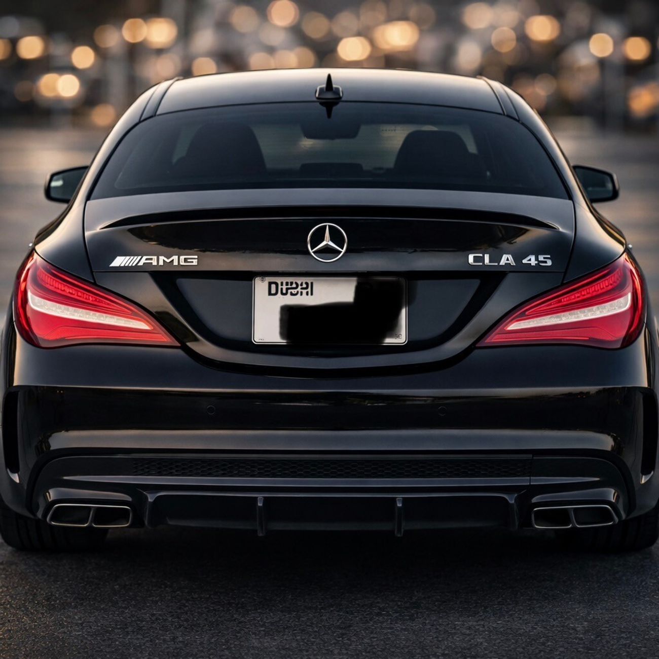 Mercedes-Benz CLA 45 AMG 2.0L turbocharged engine