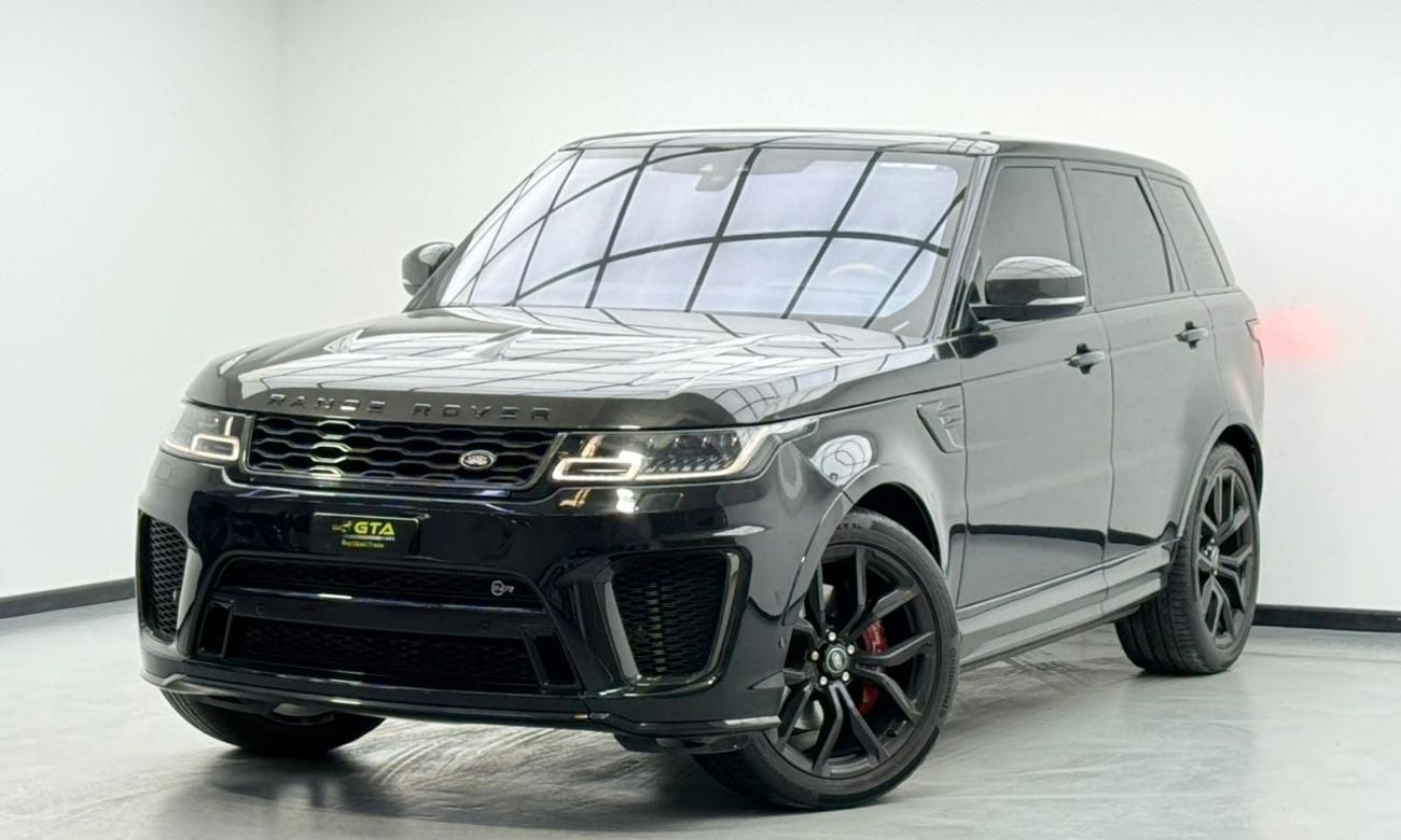 لاند روفر رينج روفر سبورت 2022 Range Rover Sport SVR, 2027 RR Warranty + Service Pack, Full RR Service History, GCC