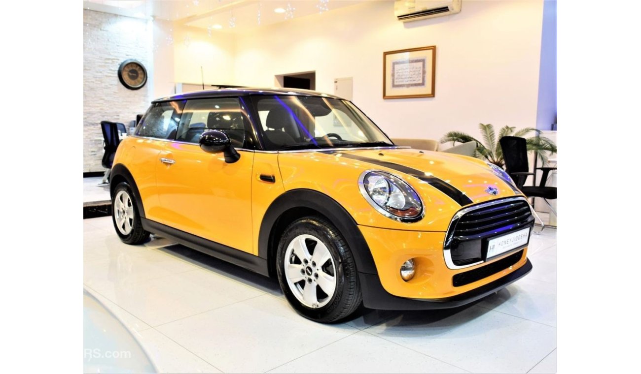 ميني كوبر AMAZING Mini Cooper 2016 Model! Orange Color GCC Specs