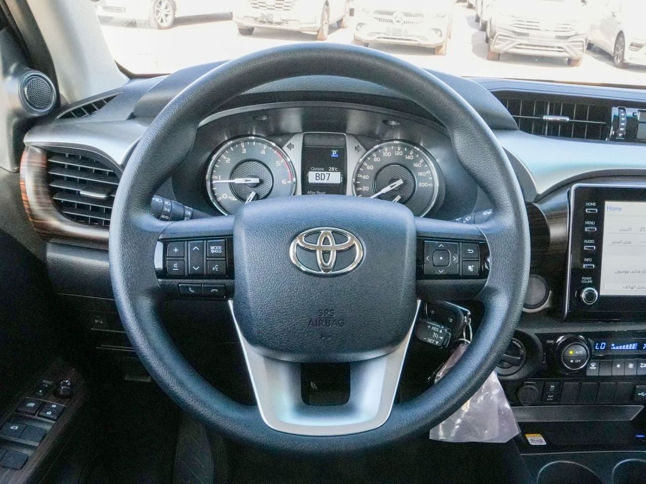 تويوتا هيلوكس 2026 TOYOTA HILUX SR 5 D/CAB 2.8L P/UP 4X4 DIESEL A/T FULL GCC BRAND NEW 0KM