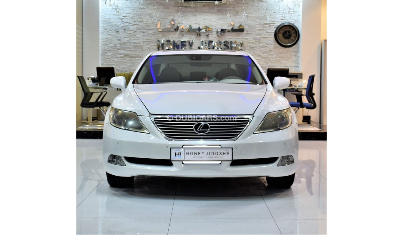 لكزس LS 460 Lexus LS460L 2009 Model!! in White Color! American Specs