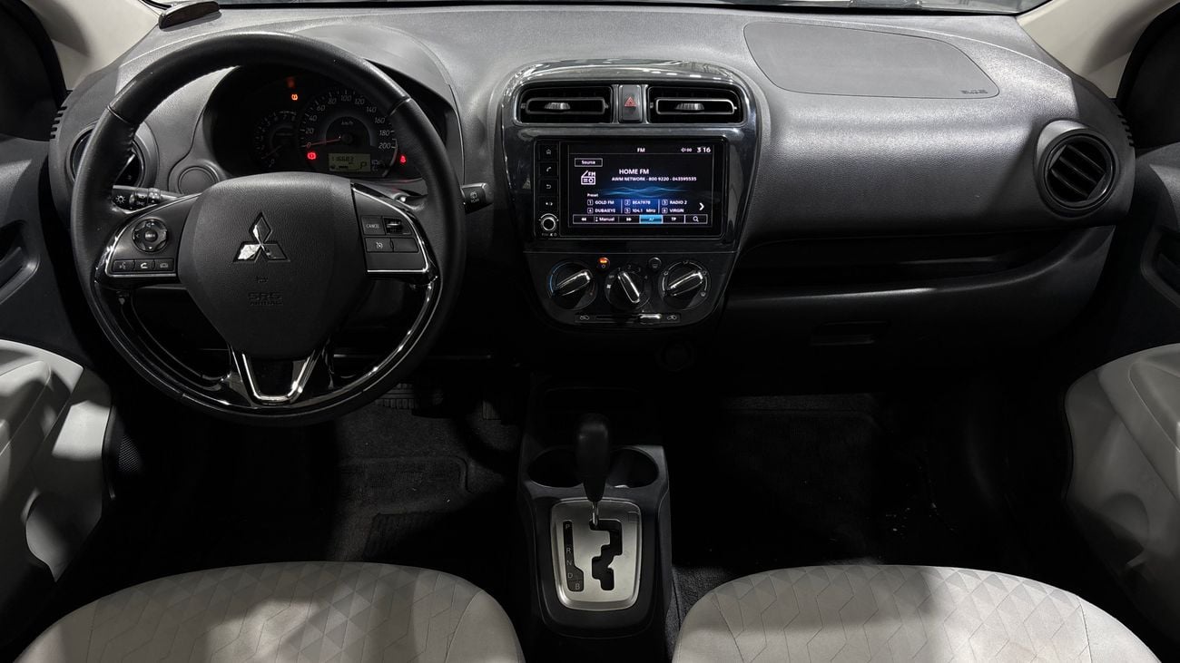 Mitsubishi Mirage GLX HIGH LINE 2021 GLX HIGHLINE | AED 323/Month | 0 DP | 30 Day Return | Warranty