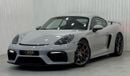 Porsche 718 Cayman GT4 4.0L (420 HP) M/T 2020 Porsche 718 GT4, 2026 Porsche Warranty, Manual Transmission, New Tyres, F