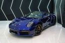 Porsche 911 Turbo S 3.8L (640 HP) Convertible Lift System, Ceramic Brakes, Carbon Interior, Al Nabooda Warranty