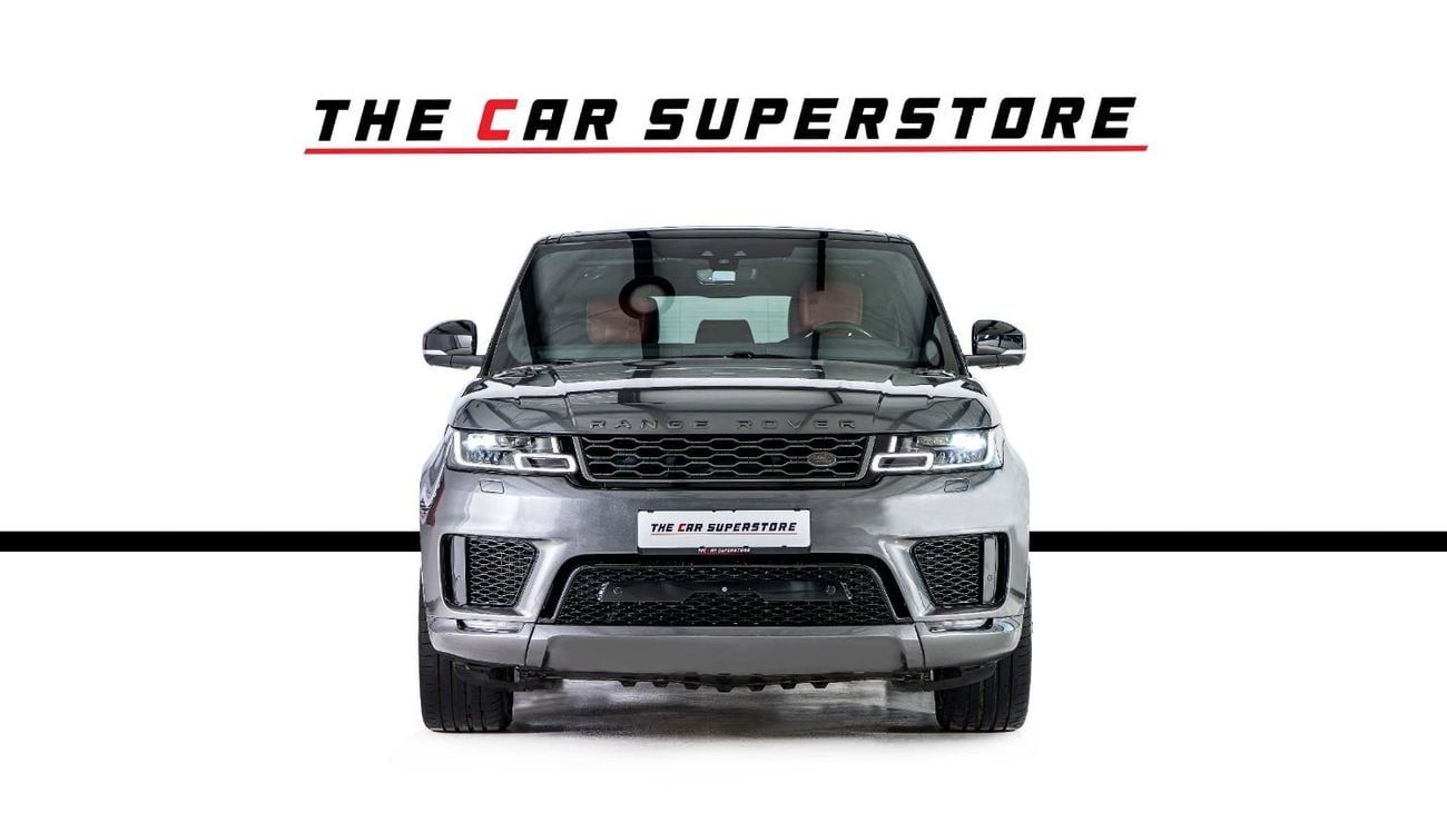 Land Rover Range Rover Sport GCC-22 Inch Rims-Black Contracting Roof-Red Interior