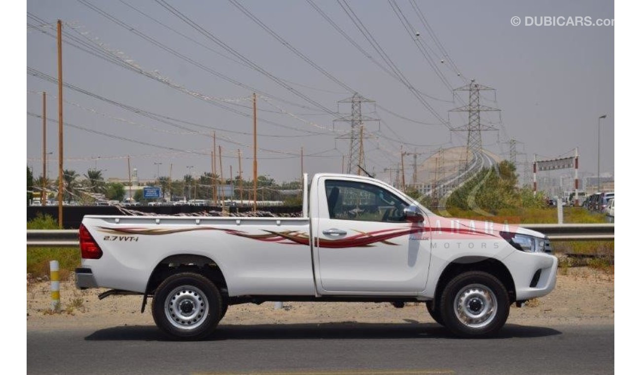 Toyota Hilux Single Cabin Pickup 2.7L Petrol Manual Transmission with Power Options 4x4