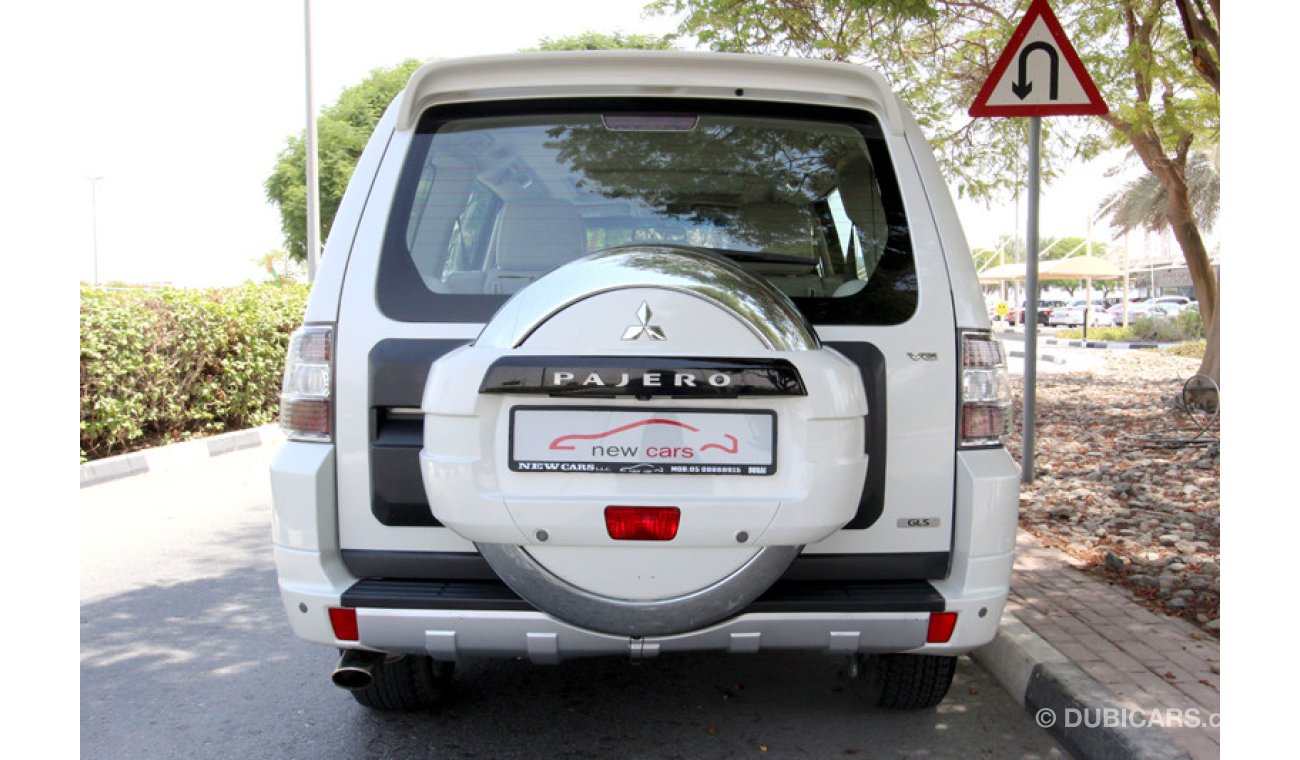 Mitsubishi Pajero Mitsubishi Pajero -GLS -2014 - White - ZERO DOWN PAYMENT - 1030 AED/MONTHLY - 1 YEAR WARRANTY